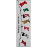 dalyn merry bright my5 silver rug