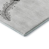 dalyn merry bright my5 silver rug