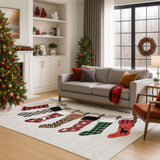 dalyn merry bright my5 silver rug
