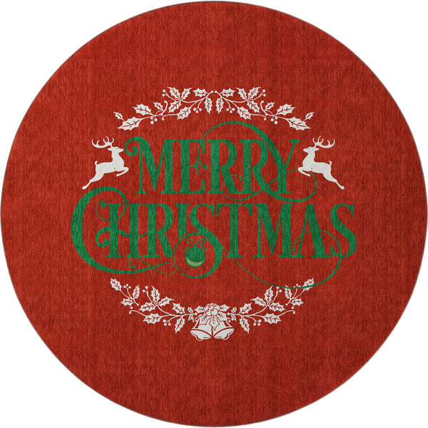 dalyn merry bright my6 red rug