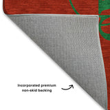 dalyn merry bright my6 red rug