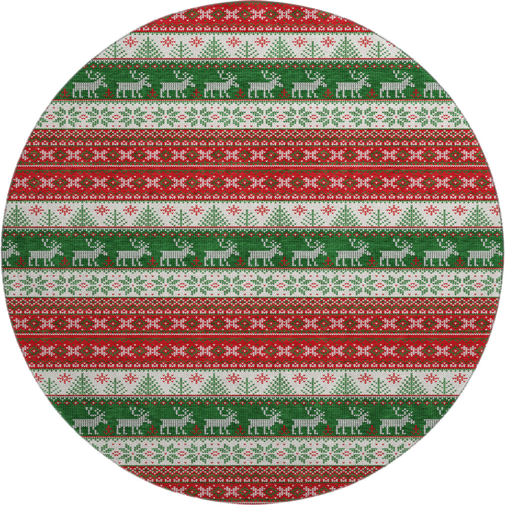 dalyn merry bright my9 red rug