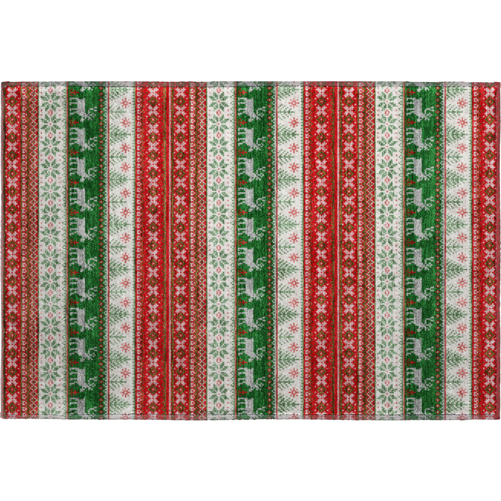 dalyn merry bright my9 red rug