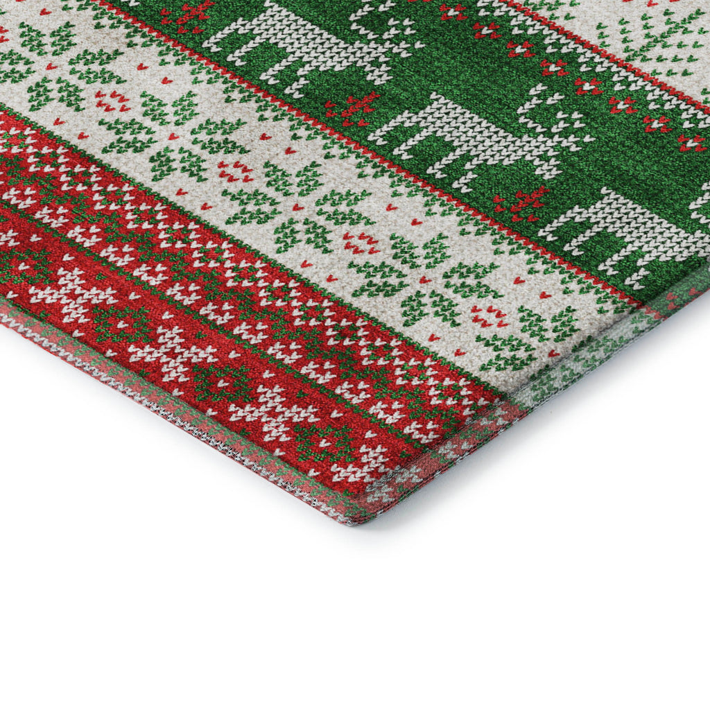 dalyn merry bright my9 red rug
