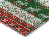 dalyn merry bright my9 red rug