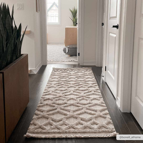 Hauteloom Malilinao MLLUH Cream Machine Made Polyester Rug
