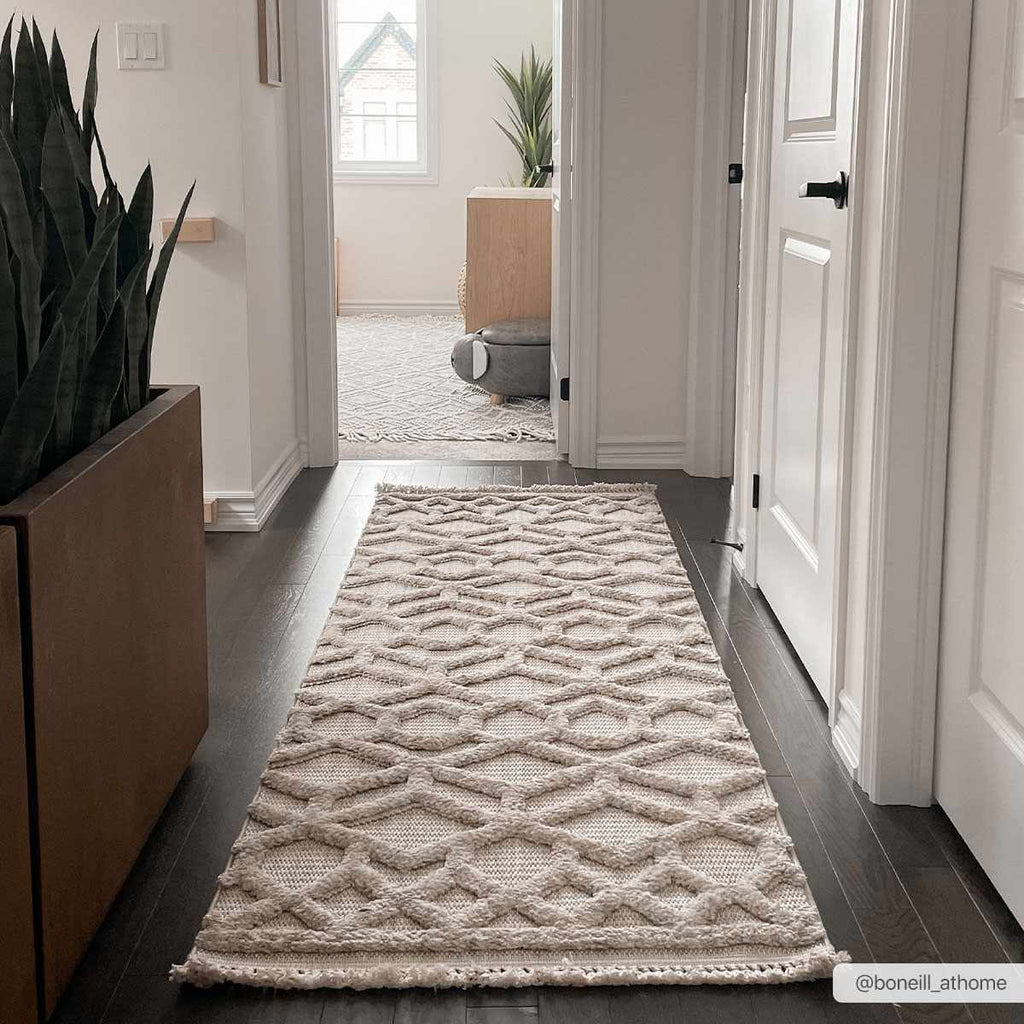 Hauteloom Malilinao MLLUH Cream Machine Made Polyester Rug