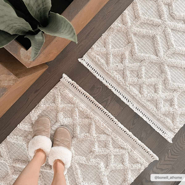 Hauteloom Malilinao MLLUH Cream Machine Made Polyester Rug