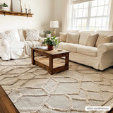 Hauteloom Malilinao MLLUH Cream Machine Made Polyester Rug