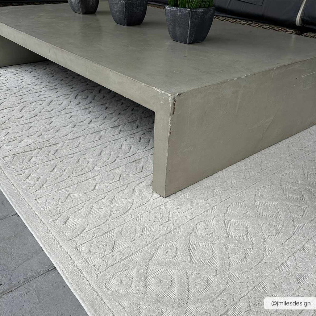 Hauteloom Maribyrnong MRBY Cream Machine Made Polypropylene Rug