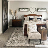 Hauteloom Minoa MINOA Black Machine Made Polypropylene Rug