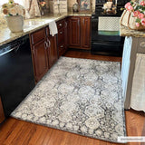 Hauteloom Minoa MINOA Black Machine Made Polypropylene Rug