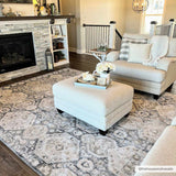 Hauteloom Minoa MINOA Black Machine Made Polypropylene Rug