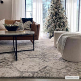 Hauteloom Minoa MINOA Black Machine Made Polypropylene Rug