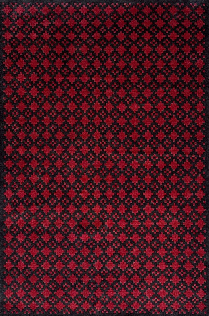 tibet rug company 60 ct monk red rug