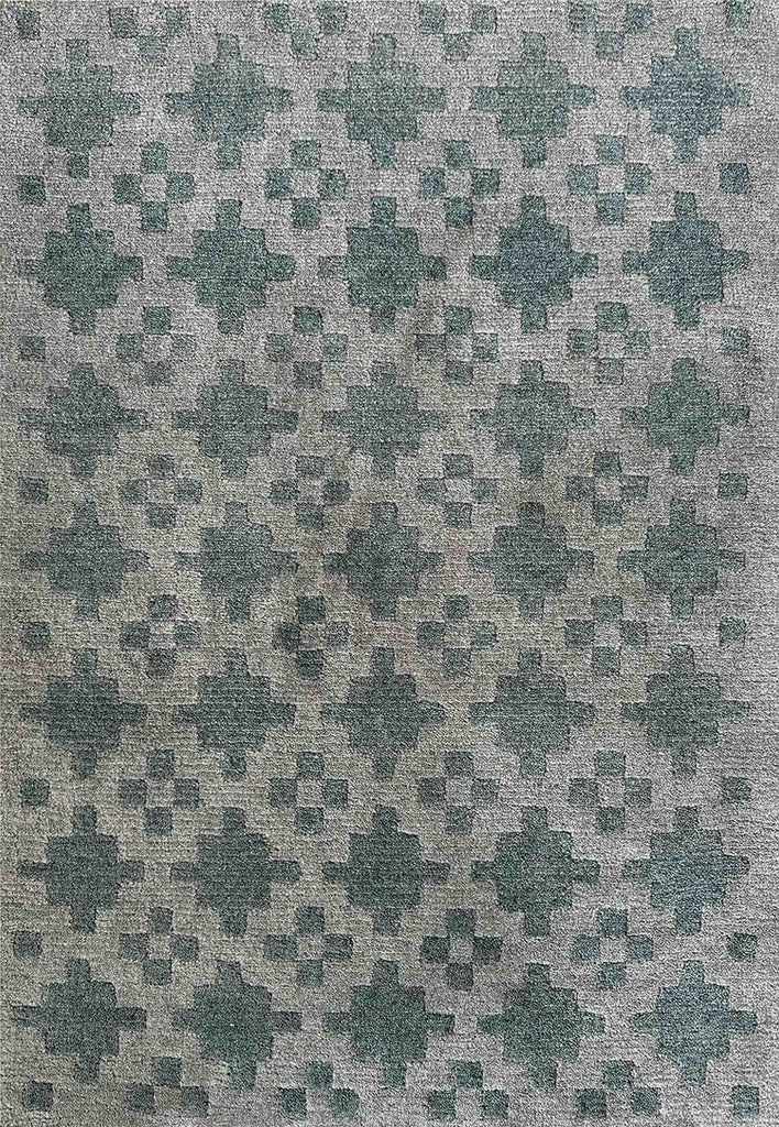 tibet rug company 60 ct monk teal rug