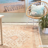 Hauteloom Moora MRPA Aqua Machine Made Chenille-Polyester Rug