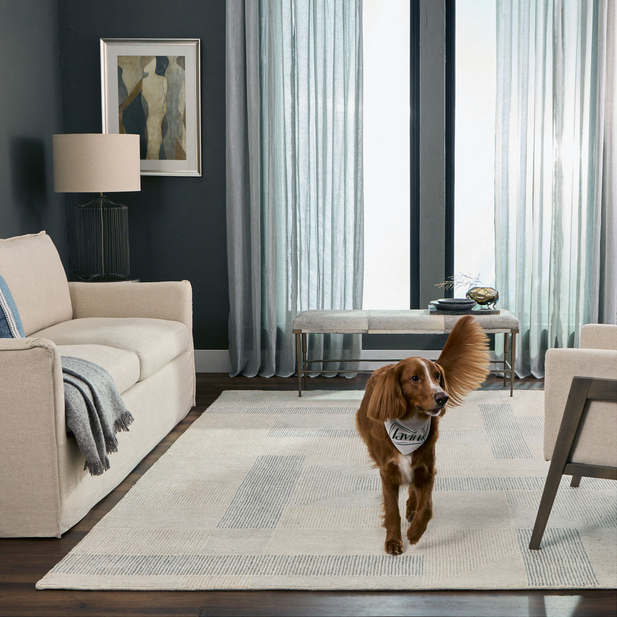 lavin sachin n2001 gray rug
