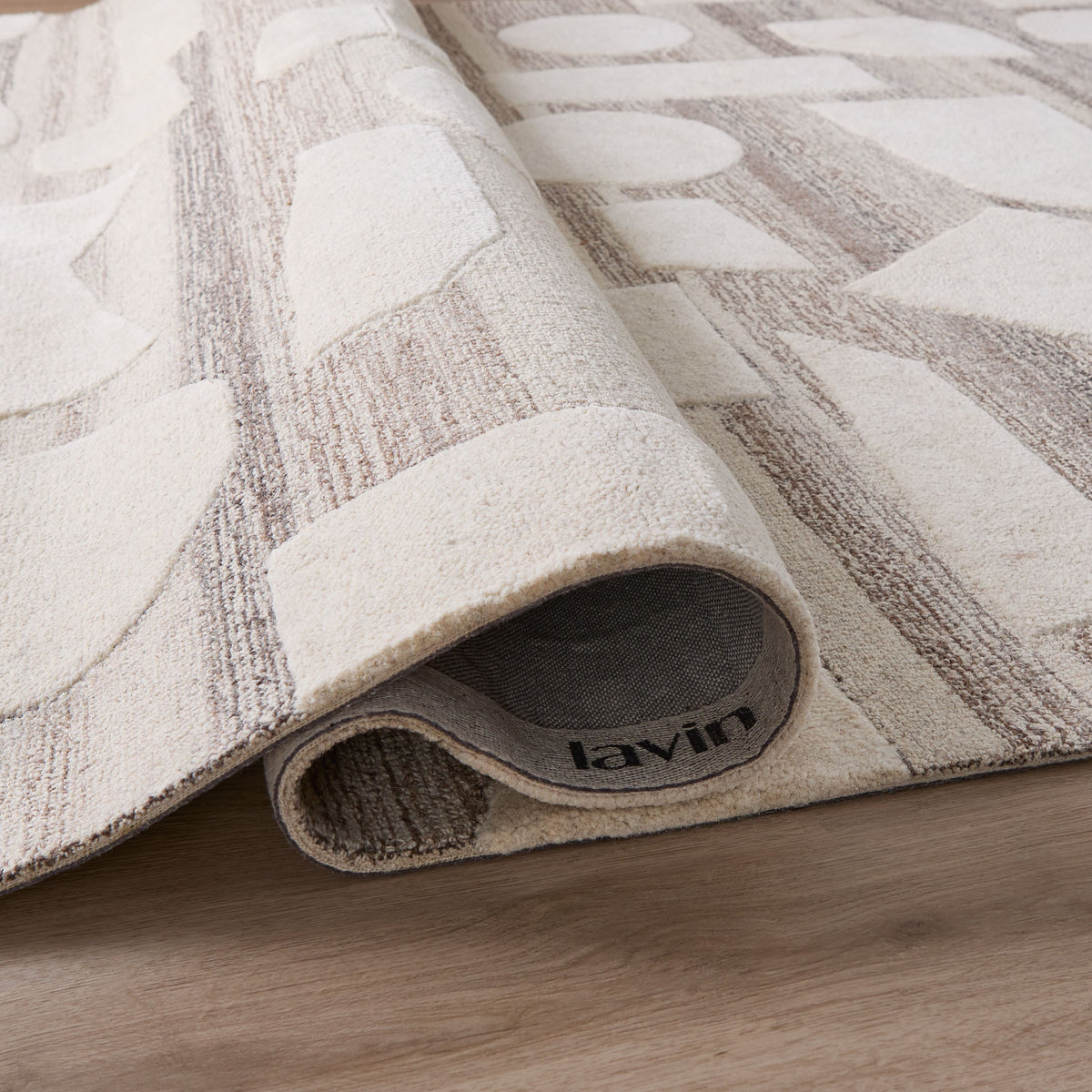 lavin sachin n2003 brown rug