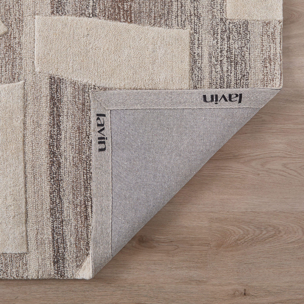 lavin sachin n2003 brown rug