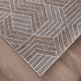 lavin sachin n2005 brown rug