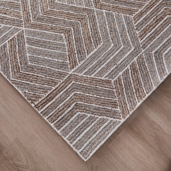 lavin sachin n2005 brown rug