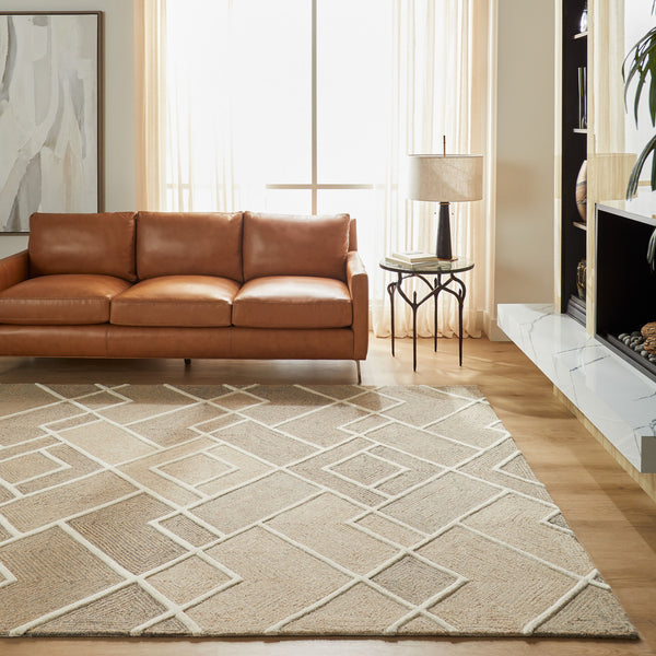 lavin sachin n2006 brown rug