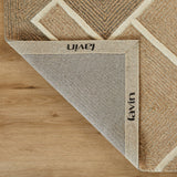 lavin sachin n2006 brown rug