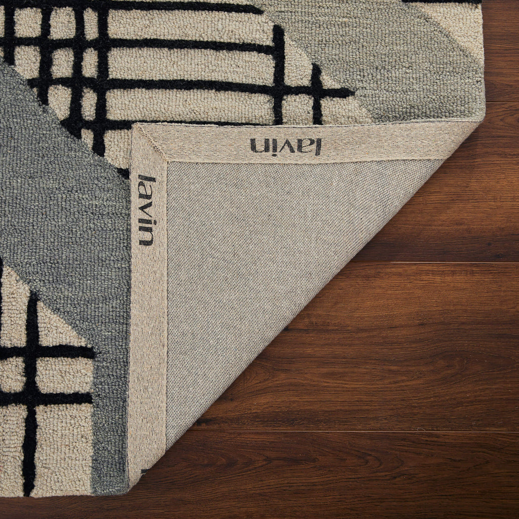 lavin sachin n2007 black rug
