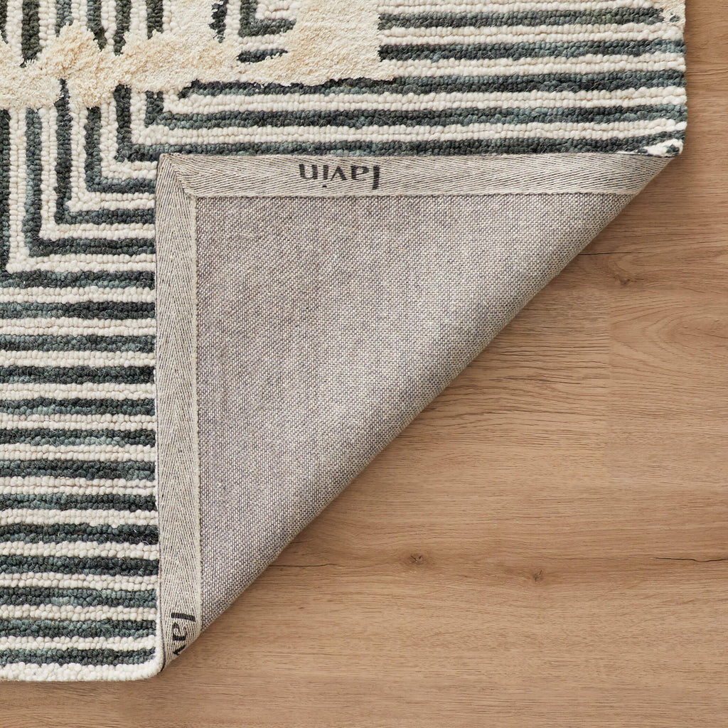 lavin vani n5003 green rug