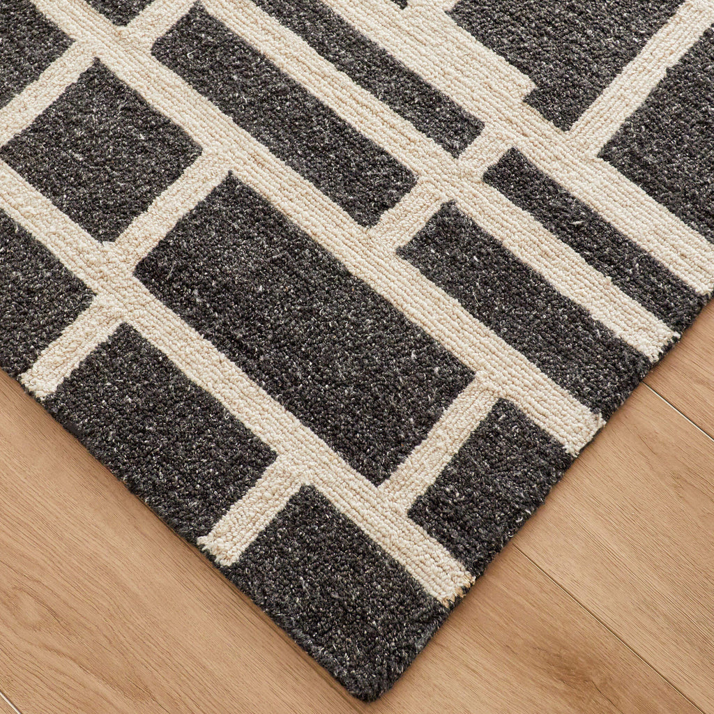 lavin myra n5007 black rug