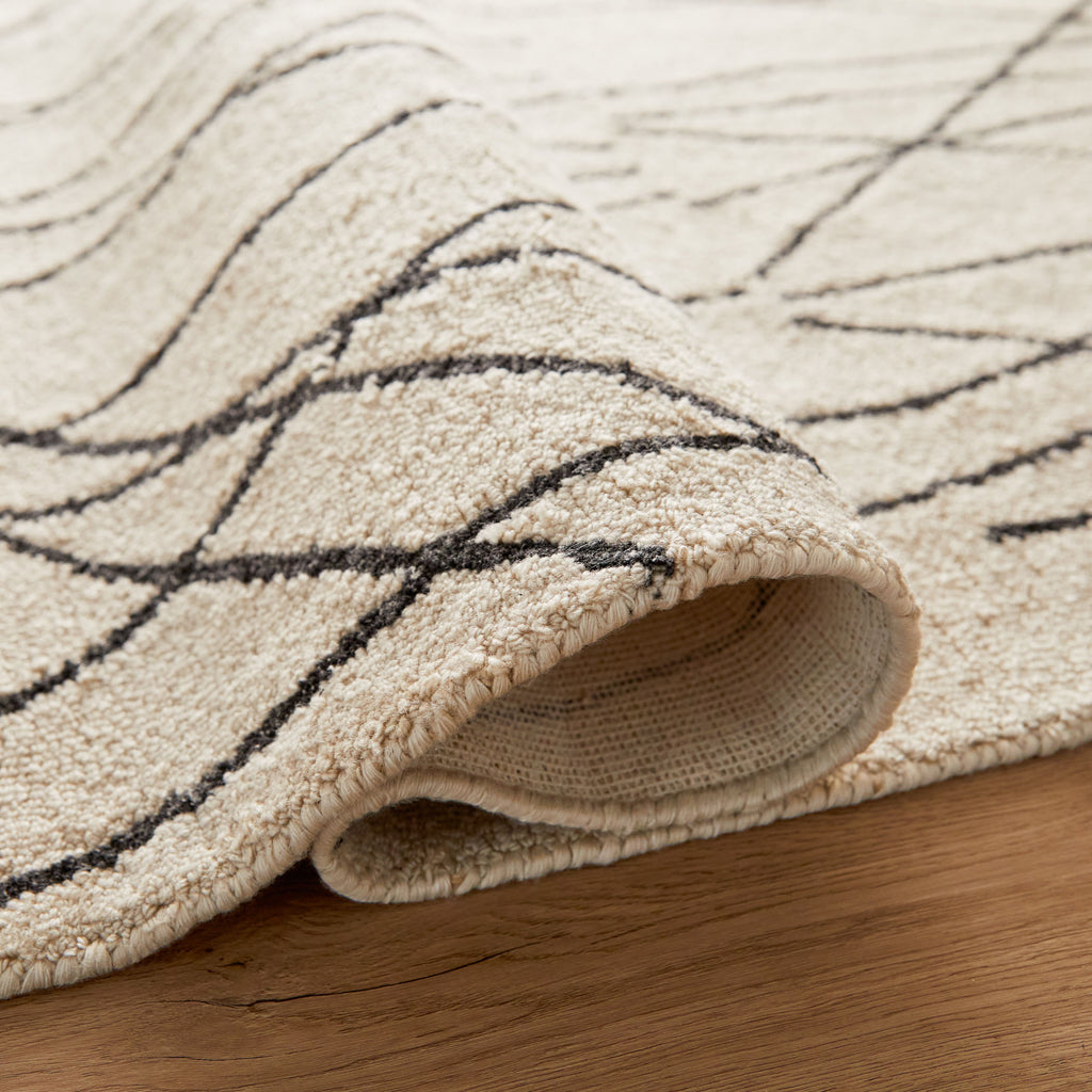 lavin myra n5008 black rug