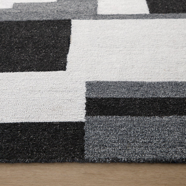 lavin kali n5016 black rug