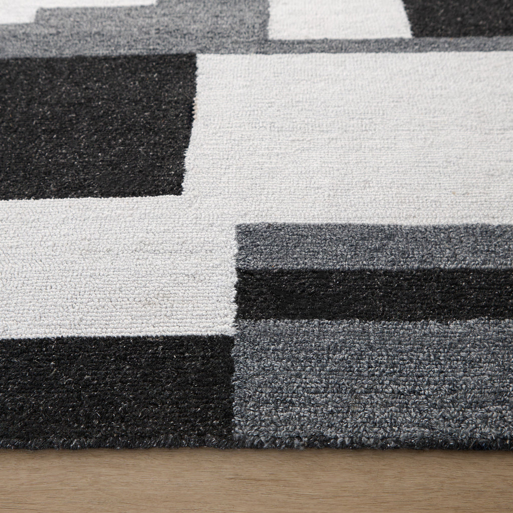 lavin kali n5016 black rug