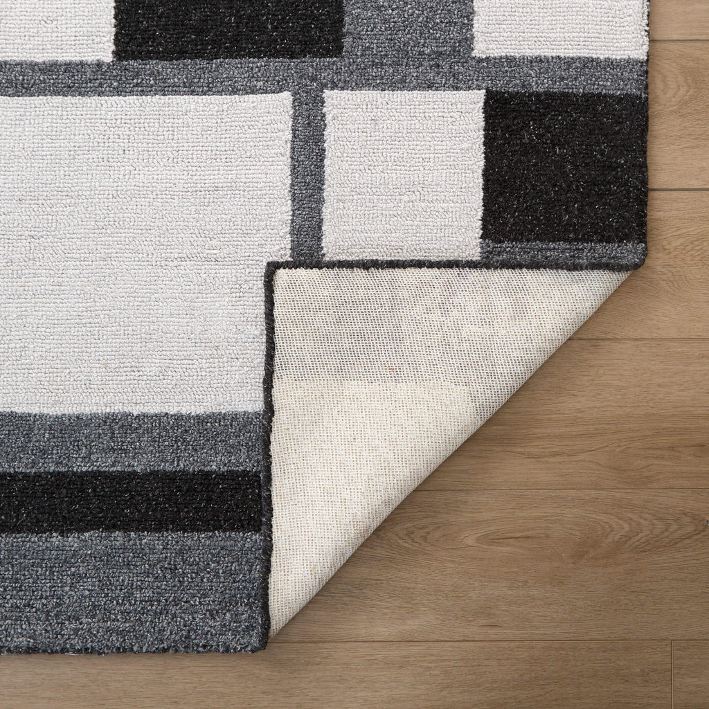 lavin kali n5016 black rug