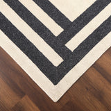 lavin kali n5017 black rug