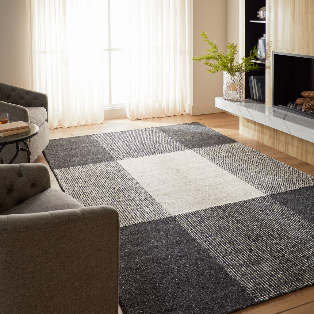 lavin kali n5021 black rug