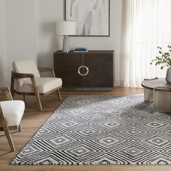 lavin vani n5023 black rug