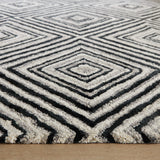 lavin vani n5023 black rug