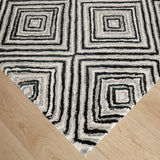 lavin vani n5023 black rug