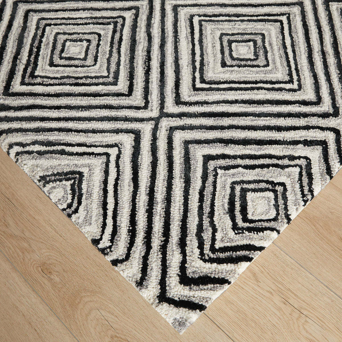 lavin vani n5023 black rug
