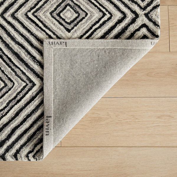 lavin vani n5023 black rug