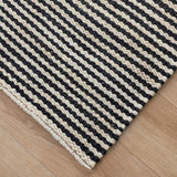 lavin ganges n5028 black rug