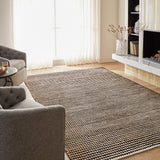 lavin ganges n5031 black rug