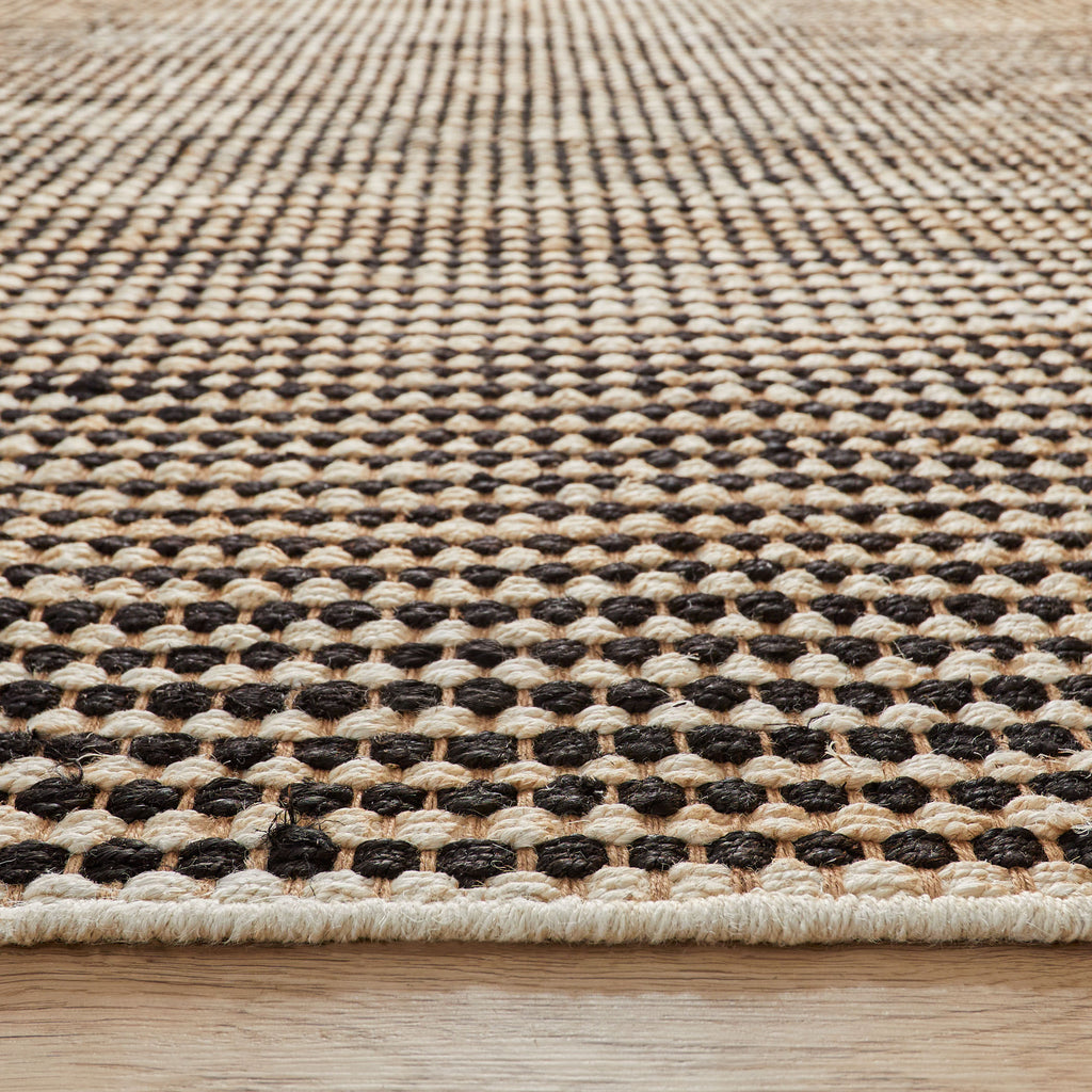 lavin ganges n5031 black rug