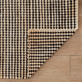 lavin ganges n5031 black rug