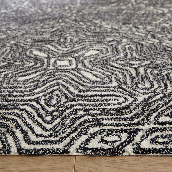 lavin mitra n5038 black rug