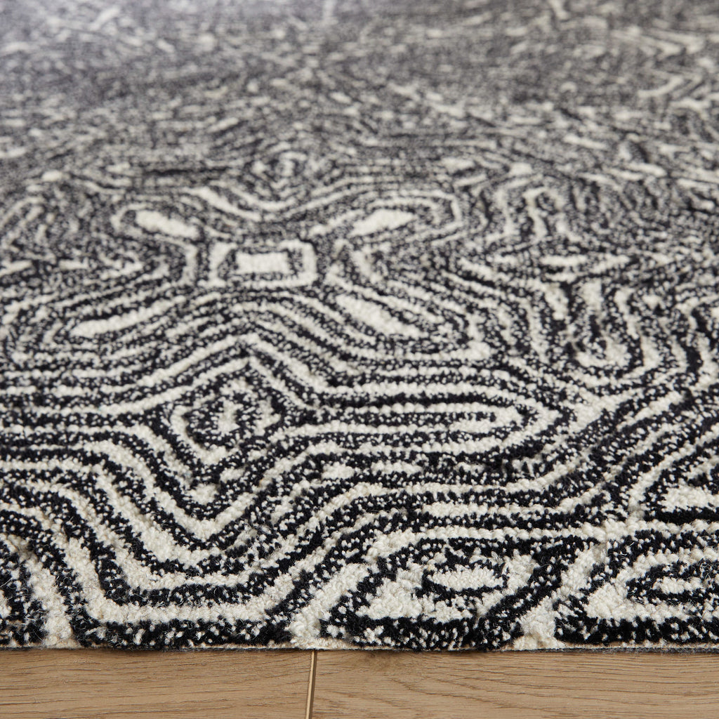 lavin mitra n5038 black rug