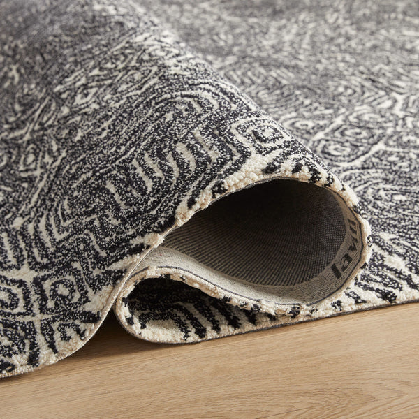 lavin mitra n5038 black rug