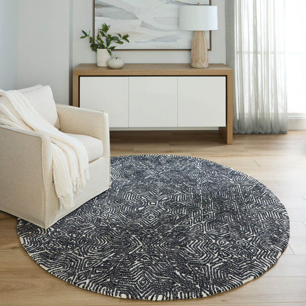 lavin mitra n5038 black rug